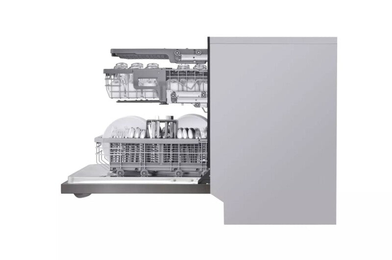 Top Control Smart wi-fi Enabled Dishwasher with QuadWash(TM) and TrueSteam(R) - (LDT6809BD) - LG