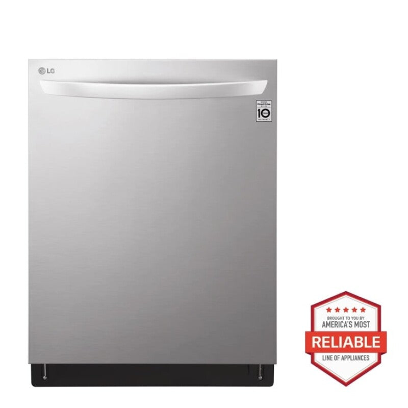 Top Control Smart wi-fi Enabled Dishwasher with QuadWash(TM) and TrueSteam(R) - (LDT6809SS) - LG