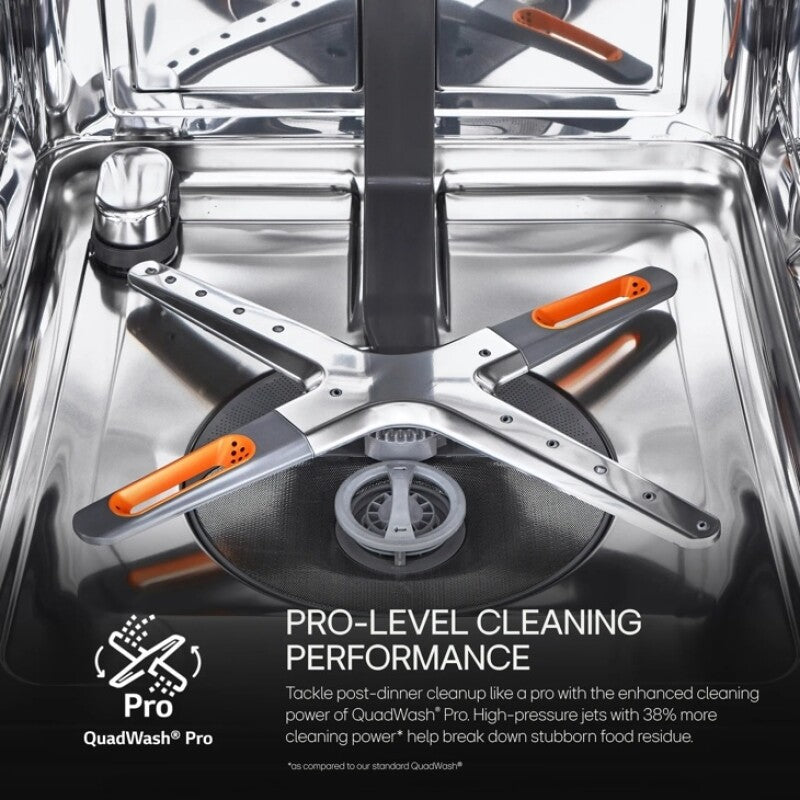 Top-Control Dishwasher with 1-Hour Wash & Dry, QuadWash® Pro, and Dynamic Heat Dry™ - (LDTH555NS)