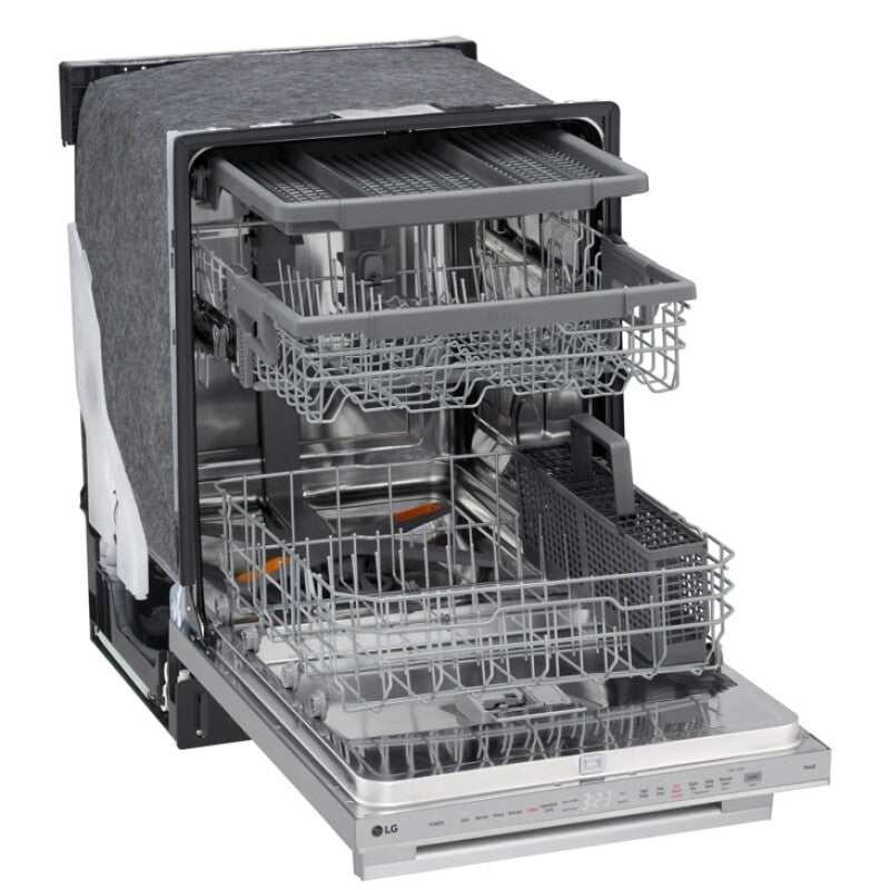 Top-Control Dishwasher with 1-Hour Wash & Dry, QuadWash® Pro, and Dynamic Heat Dry™ - (LDTH555NS)