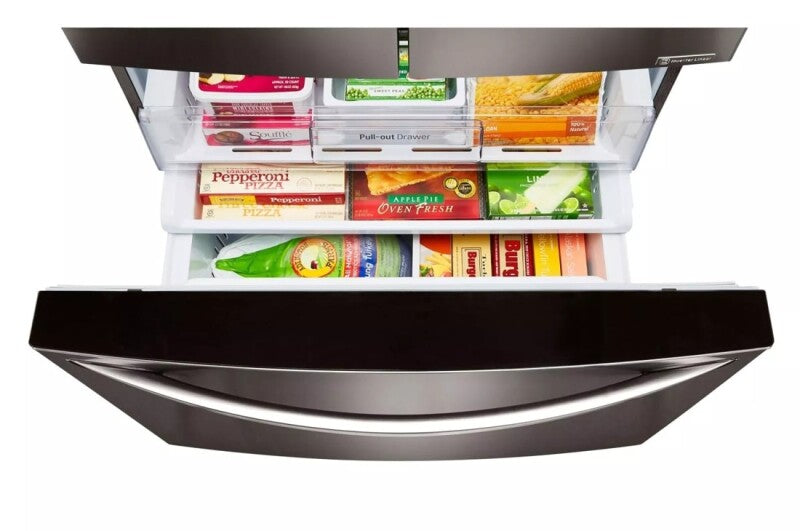 24 cu. ft. French Door Counter-Depth Refrigerator - (LFXC24726D)