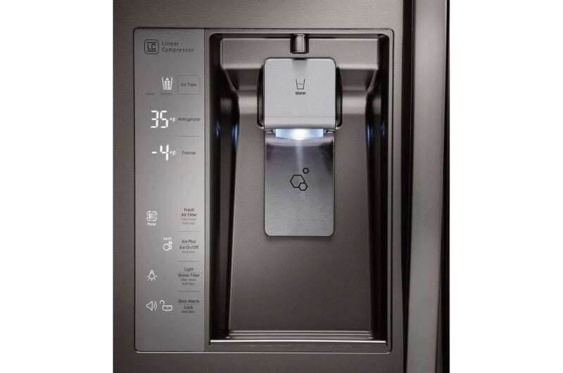 24 cu. ft. French Door Counter-Depth Refrigerator - (LFXC24726D)