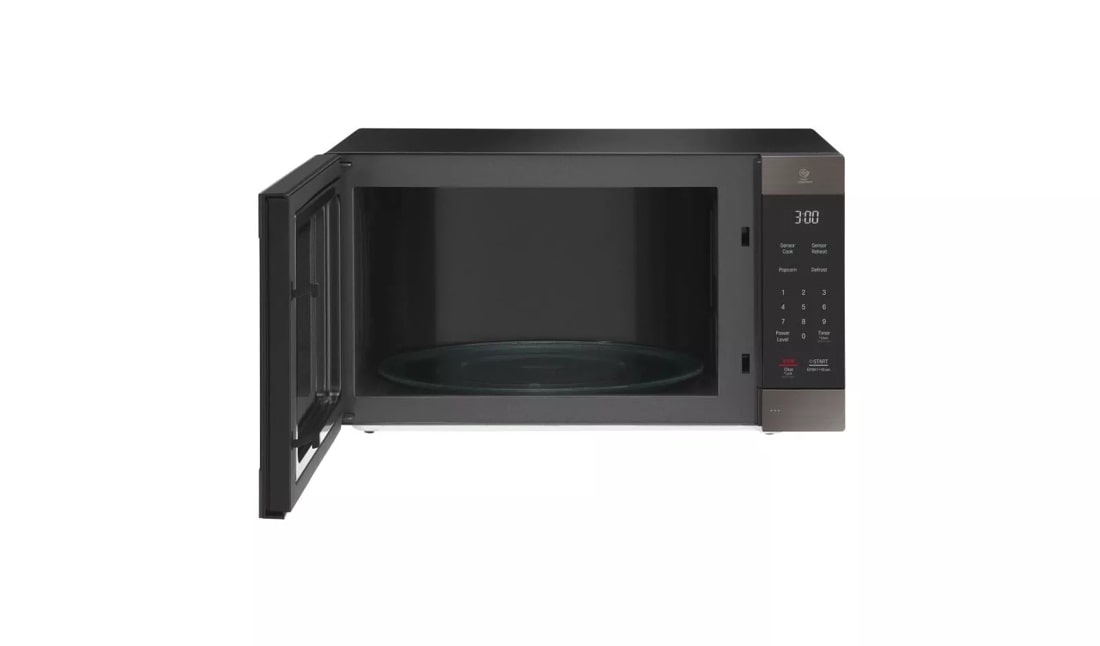 LG Black Stainless Steel Series 2.0 cu. ft. NeoChef(TM) Countertop Microwave with Smart Inverter and EasyClean(R) - (LMC2075BD) - LG