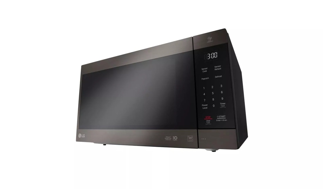 LG Black Stainless Steel Series 2.0 cu. ft. NeoChef(TM) Countertop Microwave with Smart Inverter and EasyClean(R) - (LMC2075BD) - LG