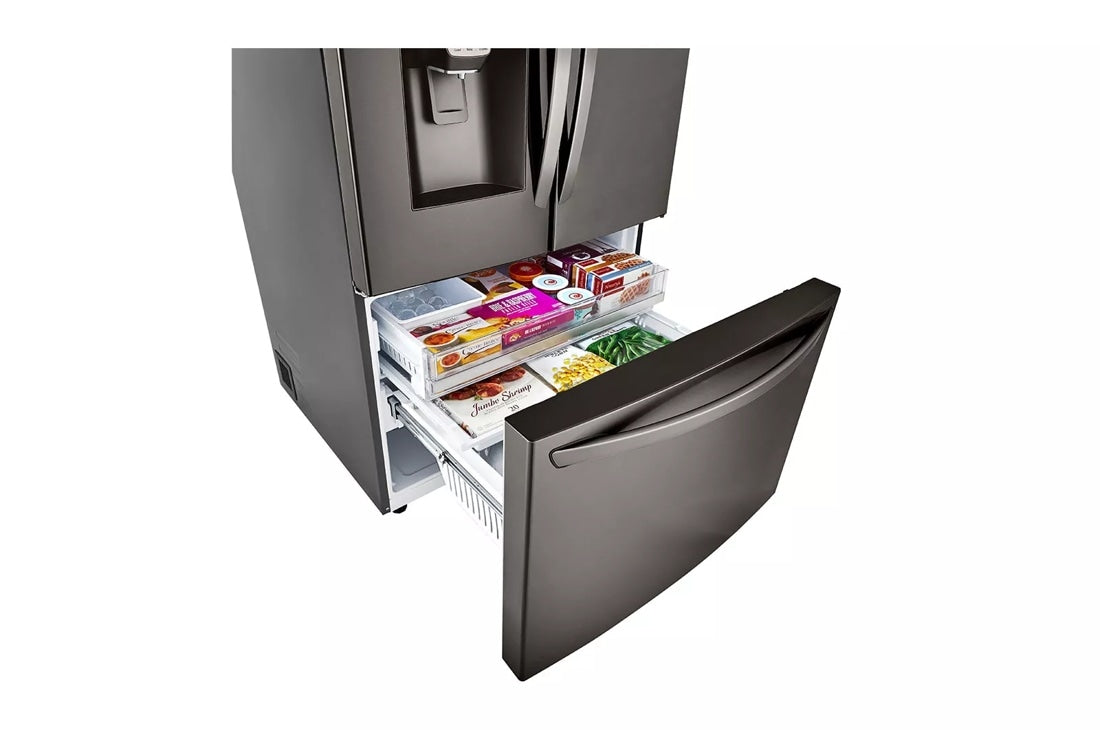 24 cu. ft. Smart wi-fi Enabled Door-in-Door(R) Counter-Depth Refrigerator with Craft Ice(TM) Maker - (LRFDC2406D) - LG