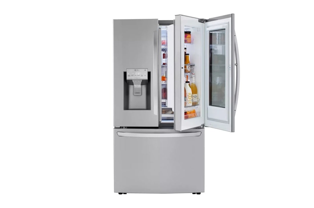 24 cu. ft. Smart InstaView(R) Door-in-Door(R) Counter-Depth Refrigerator with Craft Ice(TM) - (LRFVC2406S) - LG