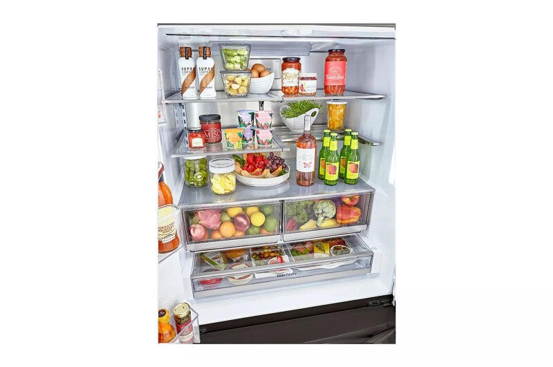 24 cu. ft. Smart wi-fi Enabled French Door Counter-Depth Refrigerator - (LRFXC2406D)