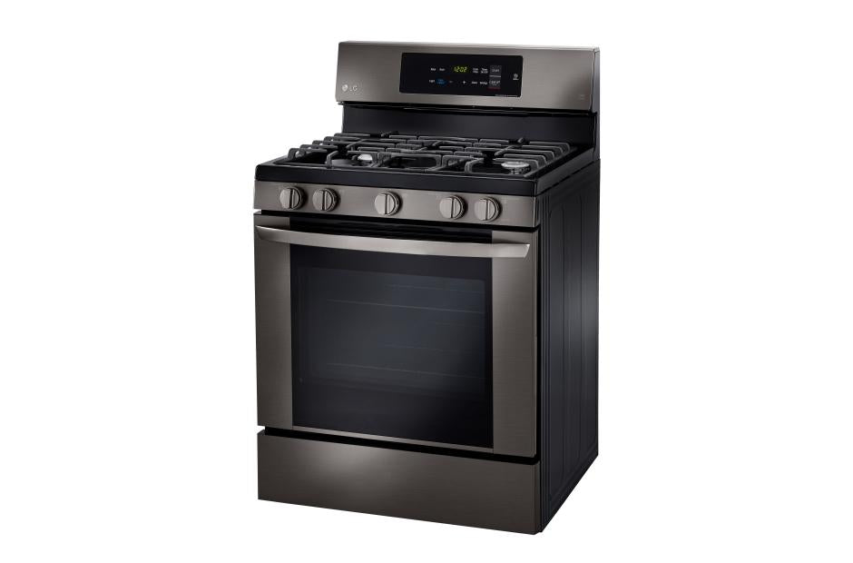 5.4 cu. ft. Gas Single Oven Range with EasyClean® - (LRG3061BD)