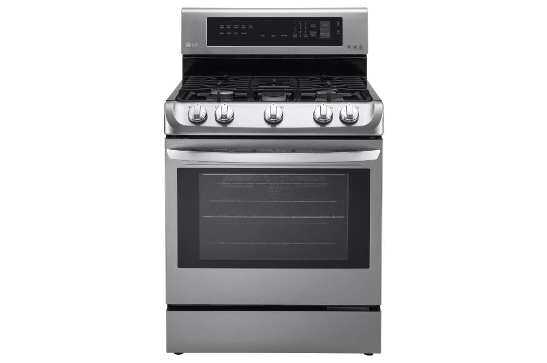 6.3 cu. ft. Gas Single Oven Range with ProBake Convection® and EasyClean® - (LRG4113ST)