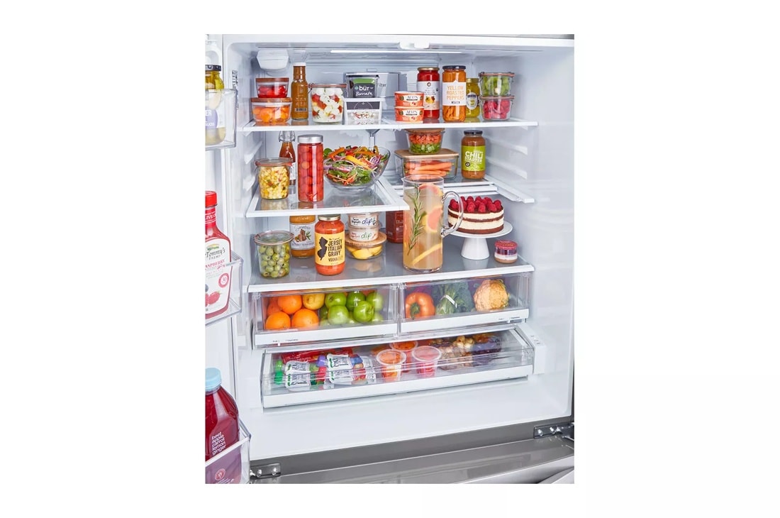 28 cu ft. Smart Double Freezer Refrigerator with Craft Ice™ - (LRMXS2806S)