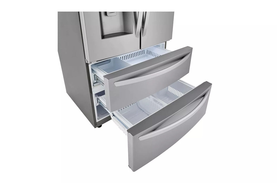 28 cu ft. Smart Double Freezer Refrigerator with Craft Ice™ - (LRMXS2806S)