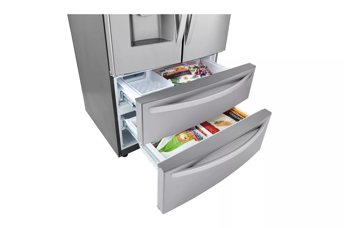 28 cu ft. Smart Double Freezer Refrigerator with Craft Ice™ - (LRMXS2806S)