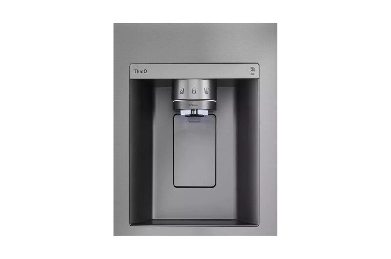 23 cu. ft. Smart Side-by-Side Counter-Depth InstaView® Refrigerator with Craft Ice™ - (LRSOC2306S)