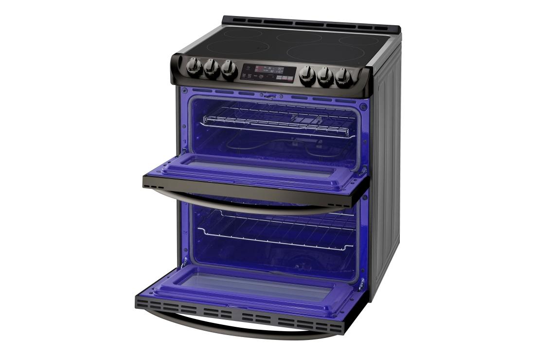 7.3 cu. ft. Smart wi-fi Enabled Electric Double Oven Slide-In Range with ProBake Convection® and EasyClean® - (LTE4815BD)