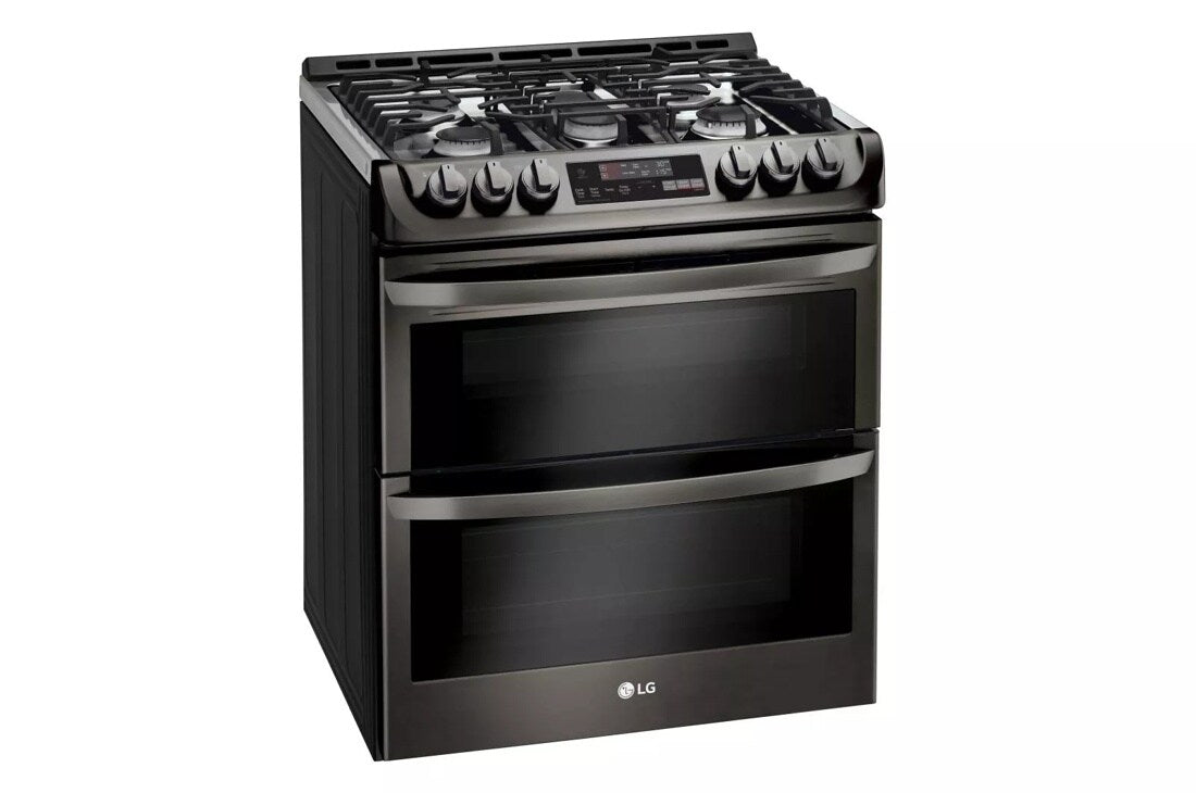 6.9 cu. ft. Smart wi-fi Enabled Gas Double Oven Slide-In Range with ProBake Convection® and EasyClean® - (LTG4715BD)