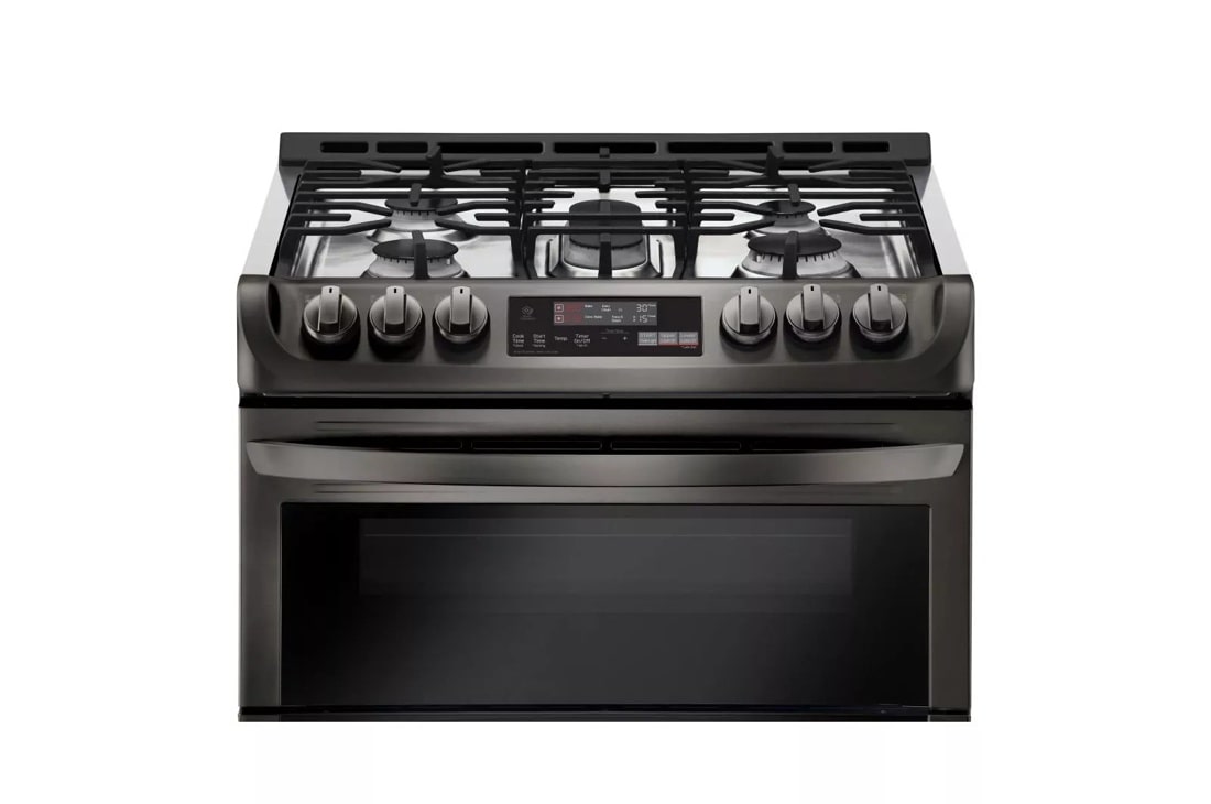 6.9 cu. ft. Smart wi-fi Enabled Gas Double Oven Slide-In Range with ProBake Convection® and EasyClean® - (LTG4715BD)