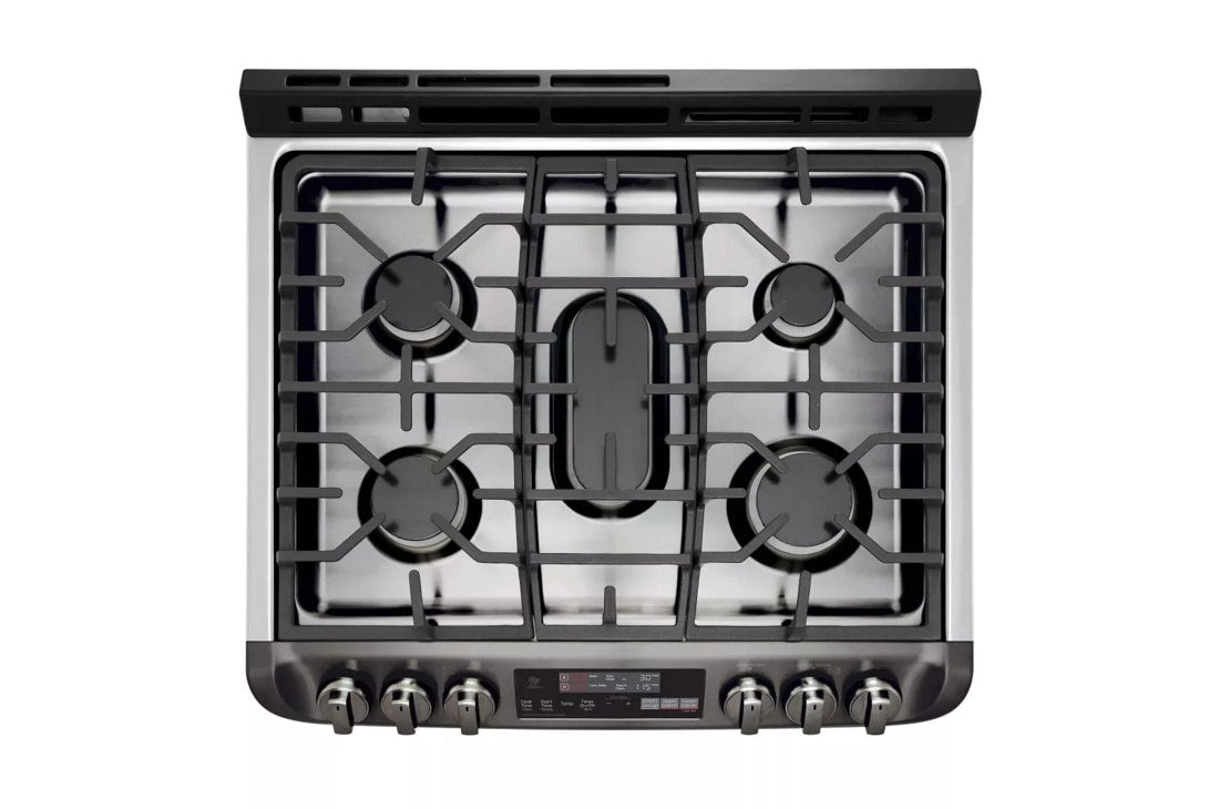 6.9 cu. ft. Smart wi-fi Enabled Gas Double Oven Slide-In Range with ProBake Convection® and EasyClean® - (LTG4715BD)