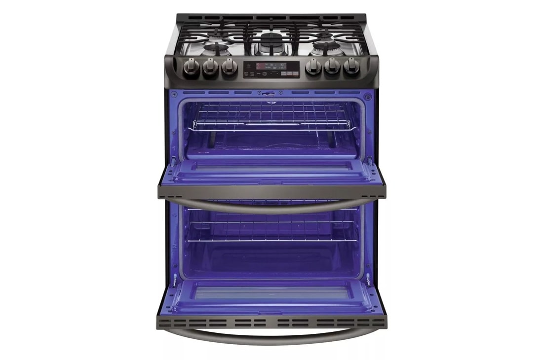 6.9 cu. ft. Smart wi-fi Enabled Gas Double Oven Slide-In Range with ProBake Convection® and EasyClean® - (LTG4715BD)