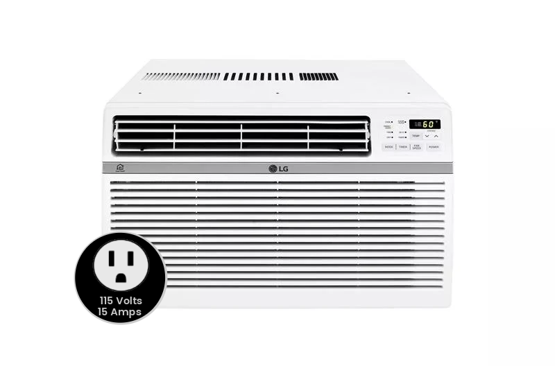8,000 BTU Smart wi-fi Enabled Window Air Conditioner - (LW8017ERSM)