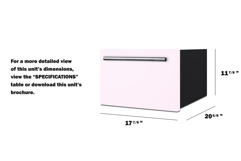 18" Wide Built-In BeautiFridge Cosmetics Refrigerated Drawer - (LX1DP)