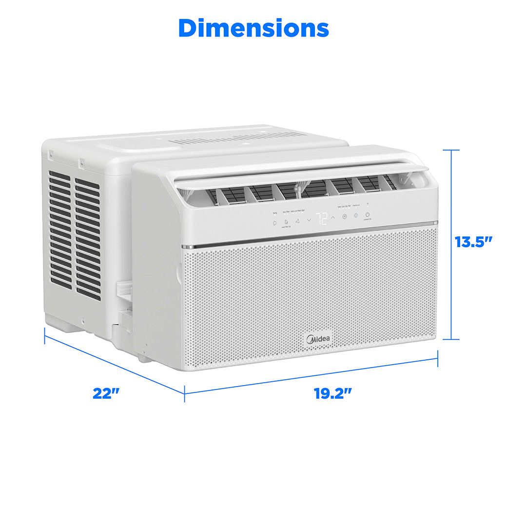 Midea MAW12U1QWT U-Shaped Window Air Conditioner - view 9
