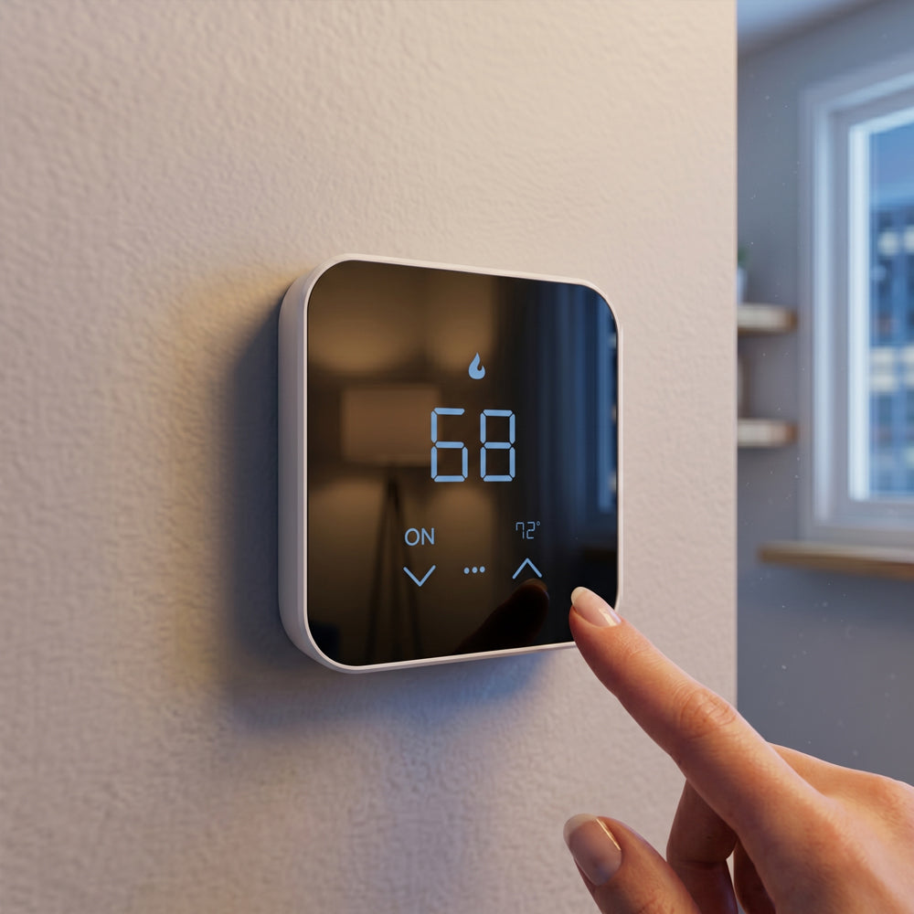MRCOOL Smart Wi-Fi Mini Stat (White) - 24V for Mini Splits (Breeze Max) (Complete System)