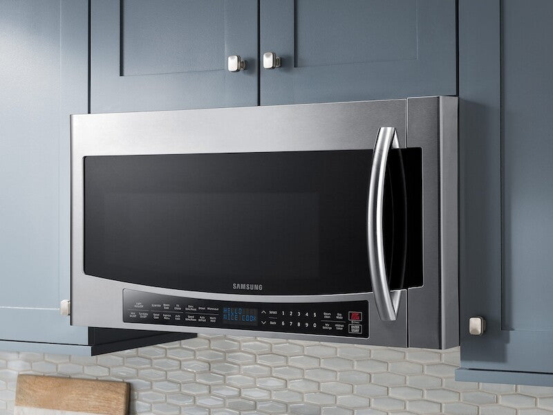 1.7 cu. ft. Over-the-Range Convection Microwave in Fingerprint Resistant Stainless Steel - (MC17J8000CS) - SAMSUNG