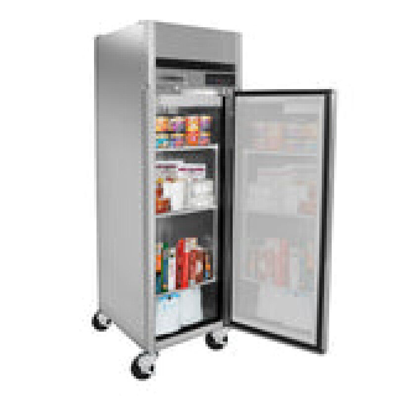 Maxx Cold Single Door Reach-In Freezer, Top Mount, 23 cu. ft., Energy Star, Stainless Steel - (MCFT23FDHC)