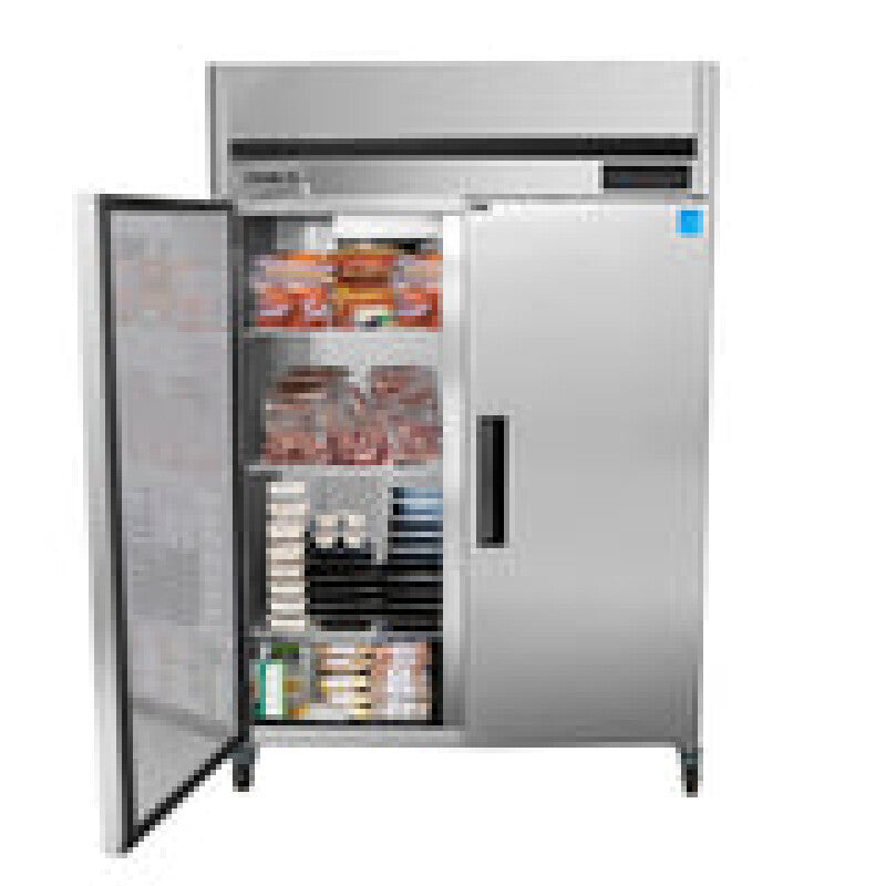 Maxx Cold Double Door Reach-In Freezer, Top Mount, 49 cu. ft., Energy Star, Stainless Steel - (MCFT49FDHC)