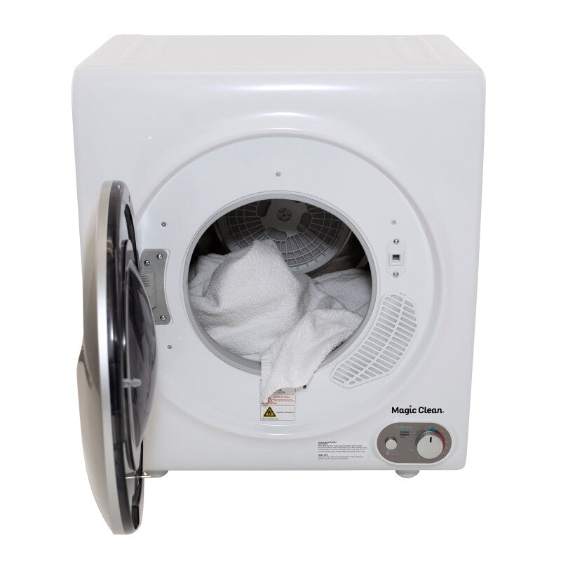 Magic Clean 2.6 cu. ft. Compact Front Loader Clothes Dryer - (MCLD24WI) - AVANTI