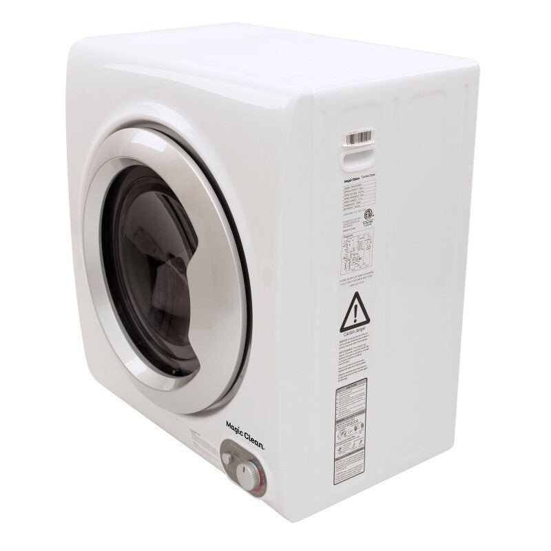 Magic Clean 2.6 cu. ft. Compact Front Loader Clothes Dryer - (MCLD24WI) - AVANTI