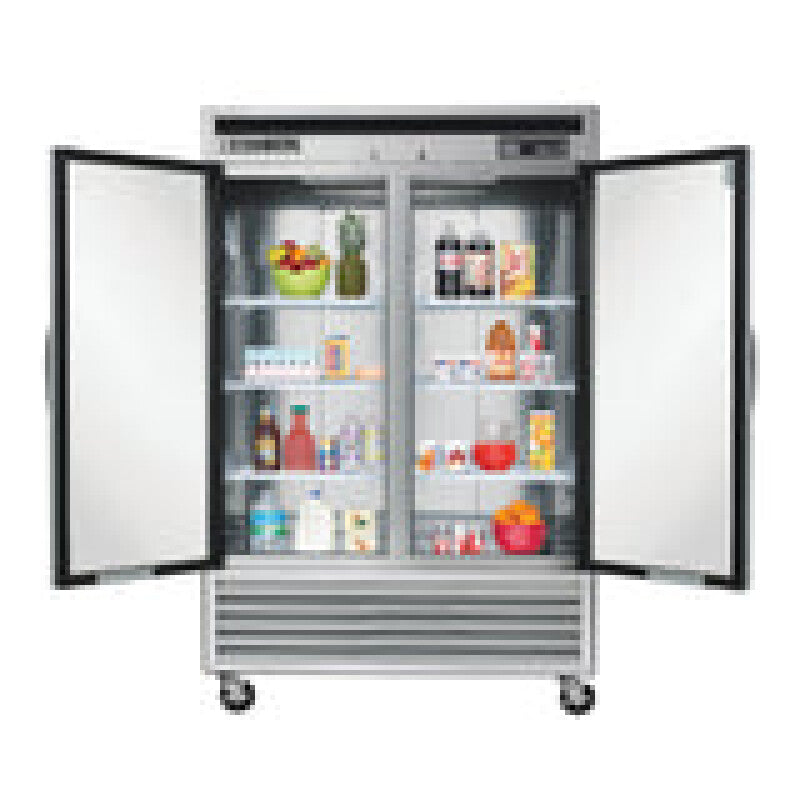 Maxx Cold Double Door Reach-In Refrigerator, Bottom Mount, 49 cu. ft., Energy Star, Stainless Steel - (MCR49FDHC) - MAXX COLD