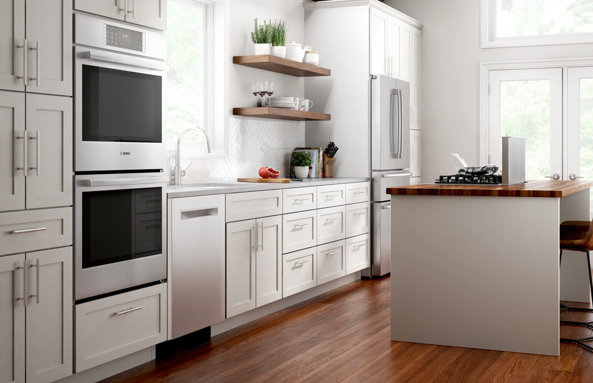 Bosch NGM8659UC gas cooktop kitchen side view
