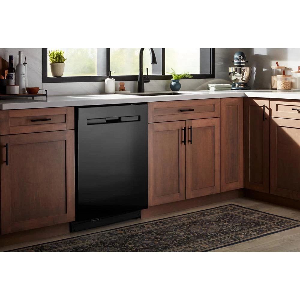 24 Inch Built-In Dishwasher With Power Dry, Sanitize Cycle, And Pocket Handle - (MDPS7024SB)