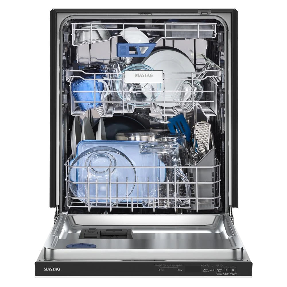 24 Inch Built-In Dishwasher With Power Dry, Sanitize Cycle, And Pocket Handle - (MDPS7024SW)