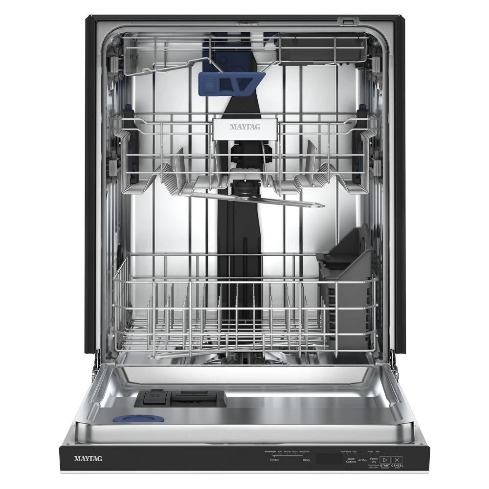 24 Inch Built-In Dishwasher With Power Dry, Sanitize Cycle, And Pocket Handle - (MDPS7024SW)