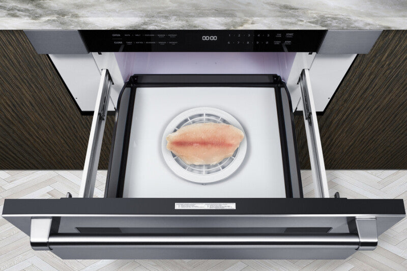 30" Wide Built-In Drawer Microwave - (MDR30SS)