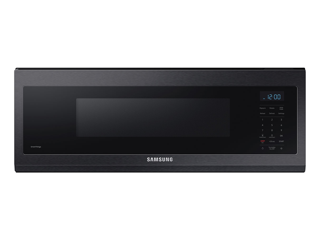 1.1 cu. ft. Smart SLIM Over-the-Range Microwave with 400 CFM Hood Ventilation, Wi-Fi & Voice Control - (ME11A7510DGAA)