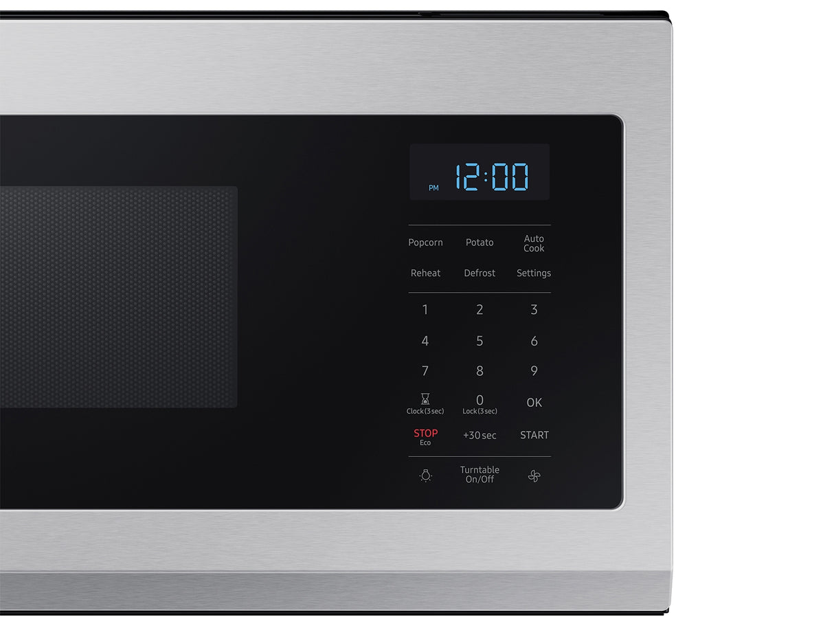 1.1 cu. ft. Smart SLIM Over-the-Range Microwave with 400 CFM Hood Ventilation, Wi-Fi & Voice Control - (ME11A7510DSAA)
