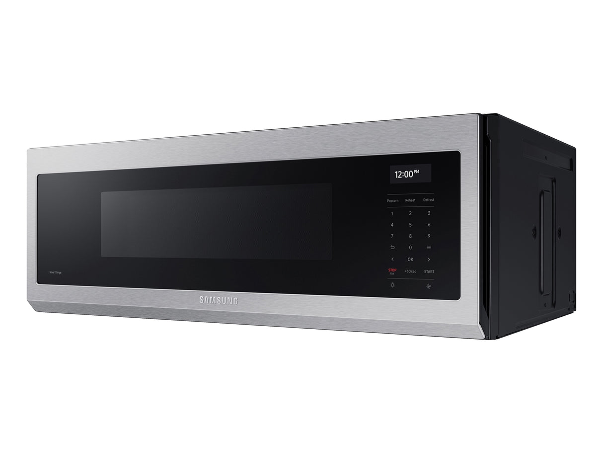 1.1 cu. ft. Smart SLIM Over-the-Range Microwave with 550 CFM Hood Ventilation, Wi-Fi & Voice Control - (ME11A7710DSAA)