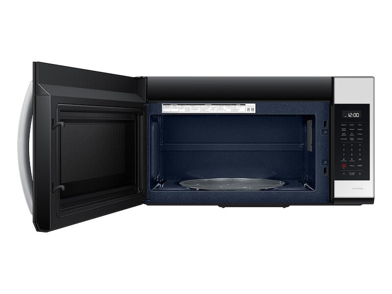 Bespoke Smart 1.9 cu. ft. Over-the-Range Microwave with Sensor Cook in White Glass - (ME19CB704112AA) - SAMSUNG