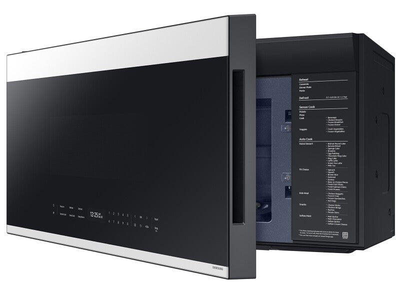 2.1 CF BESPOKE Over-the-Range Microwave, Auto Dim Glass Touch Controls - (ME21DB670012AA)