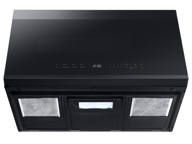 2.1 CF BESPOKE Over-the-Range Microwave, Edge to Edge Glass Display - (ME21DG6500MTAA)