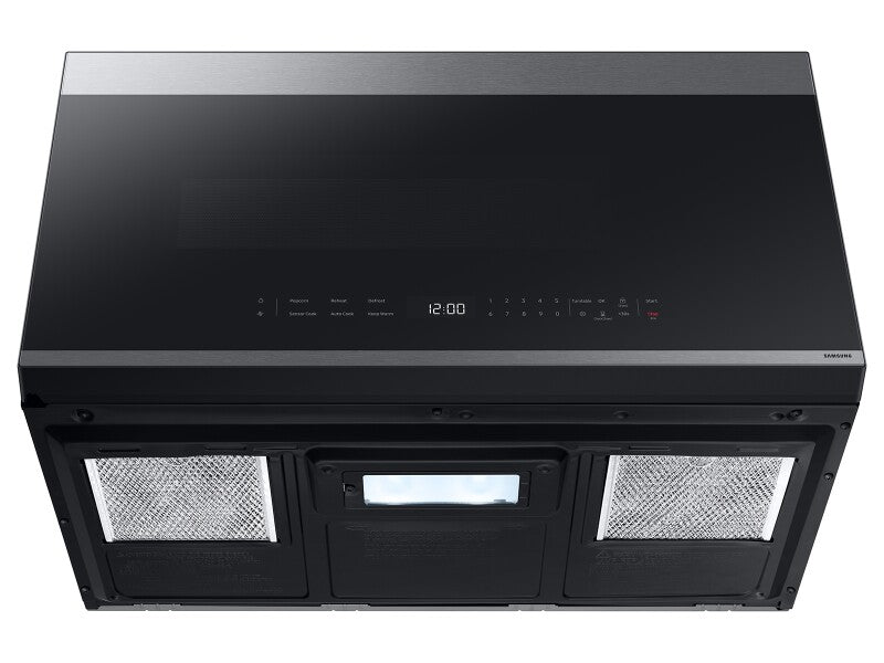 2.1 CF BESPOKE Over-the-Range Microwave, Edge to Edge Glass Display - (ME21DG6500SRAA)