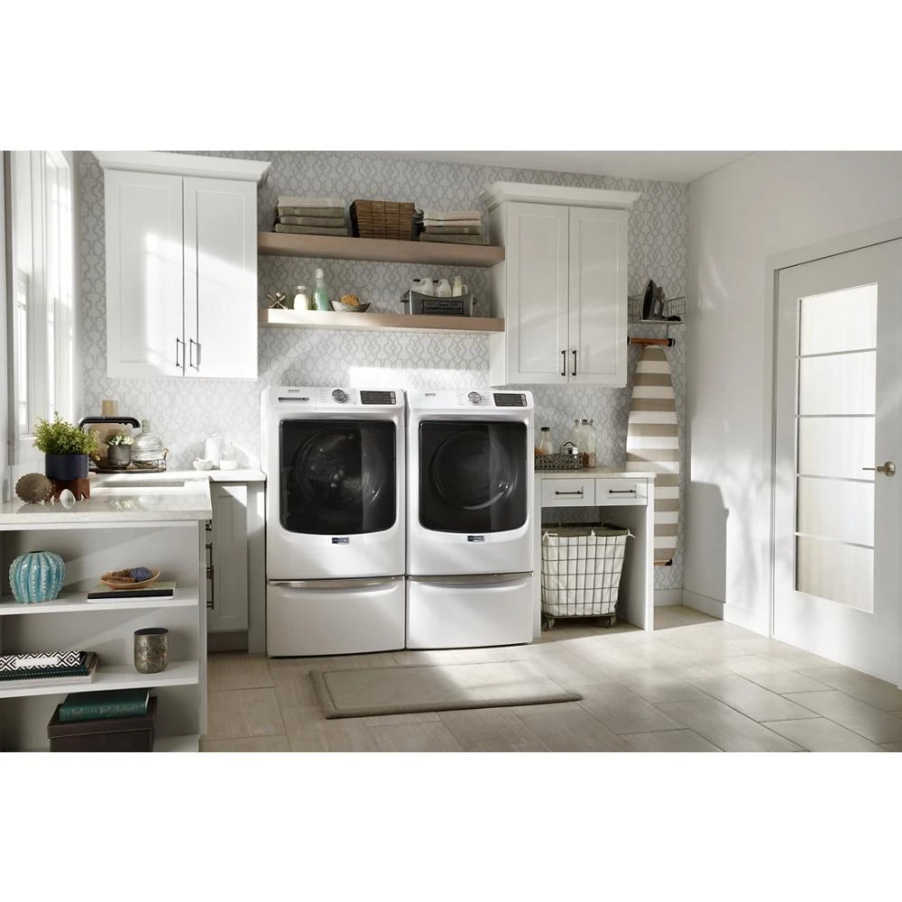 Front Load Electric Dryer with Extra Power and Quick Dry Cycle - 7.3 cu. ft. - (MED6630HW) - MAYTAG