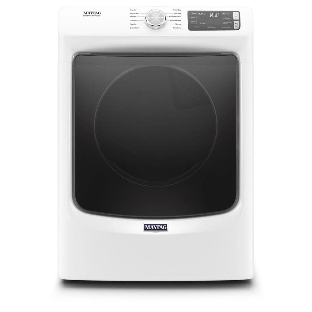 Front Load Electric Dryer with Extra Power and Quick Dry Cycle - 7.3 cu. ft. - (MED6630HW) - MAYTAG