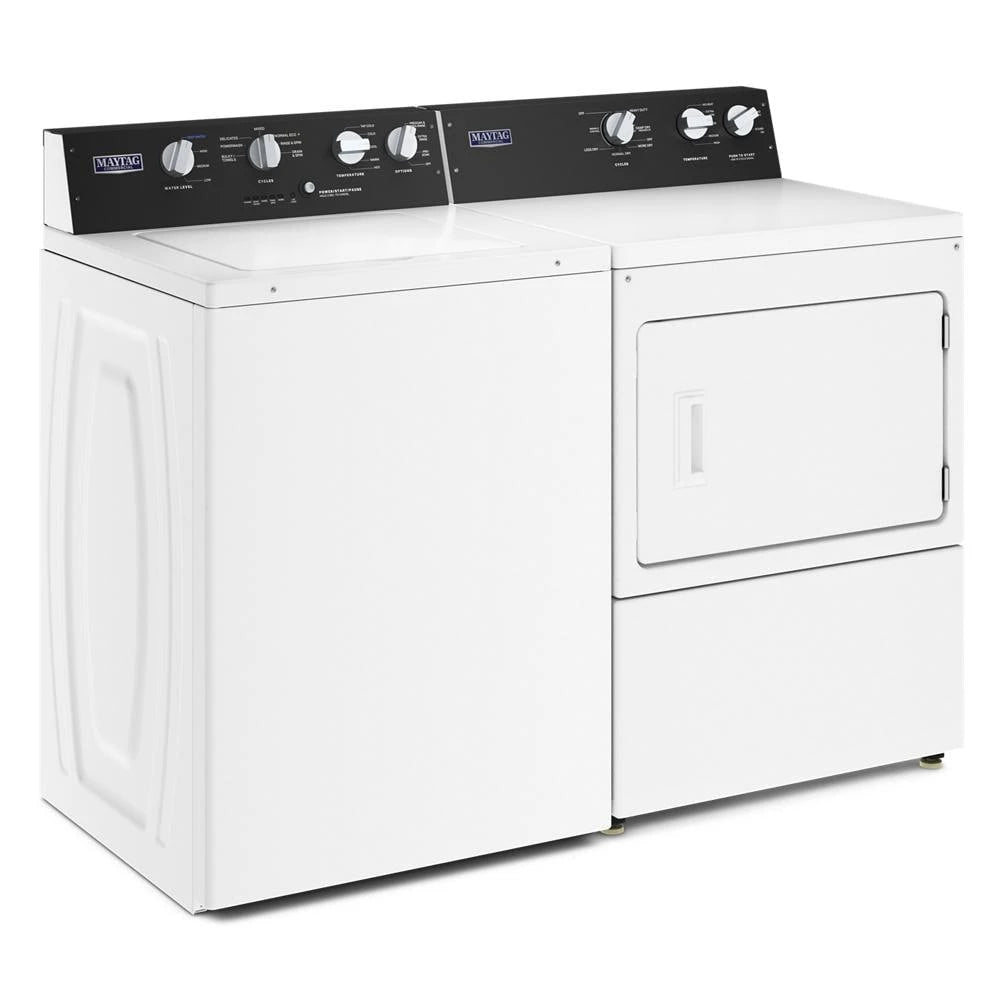Commercial-Grade Residential Dryer - 7.4 cu. ft. - (MEDP585GW)