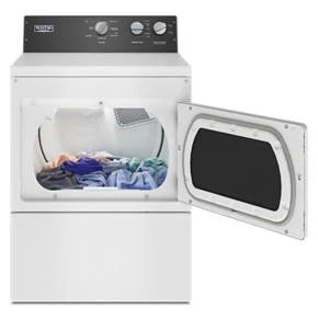 7.4 cu. ft. Commercial-Grade Residential Electric Dryer - (MEDP586KW) - MAYTAG