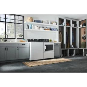 7.4 cu. ft. Commercial-Grade Residential Electric Dryer - (MEDP586KW) - MAYTAG