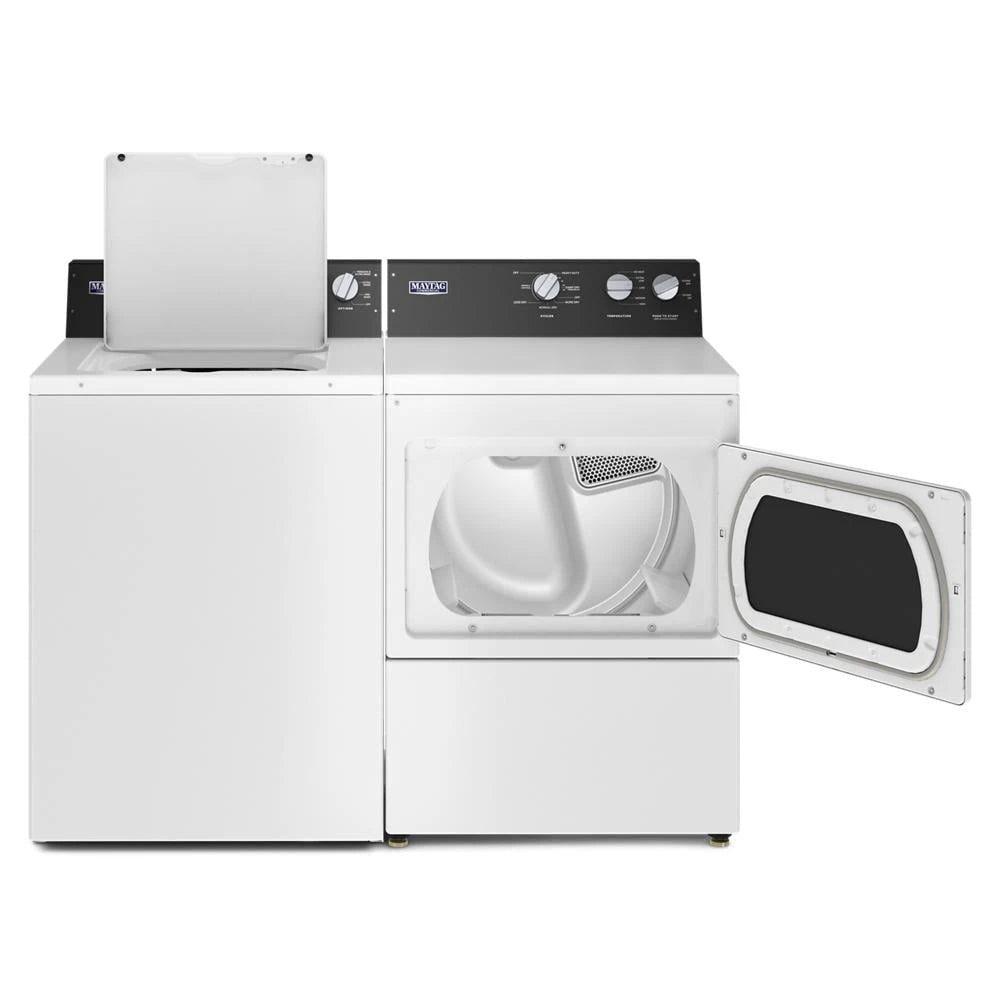 7.4 cu. ft. Commercial-Grade Residential Electric Dryer - (MEDP586KW) - MAYTAG